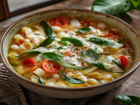 Fiber-Forward Cabbage Lasagna Soup