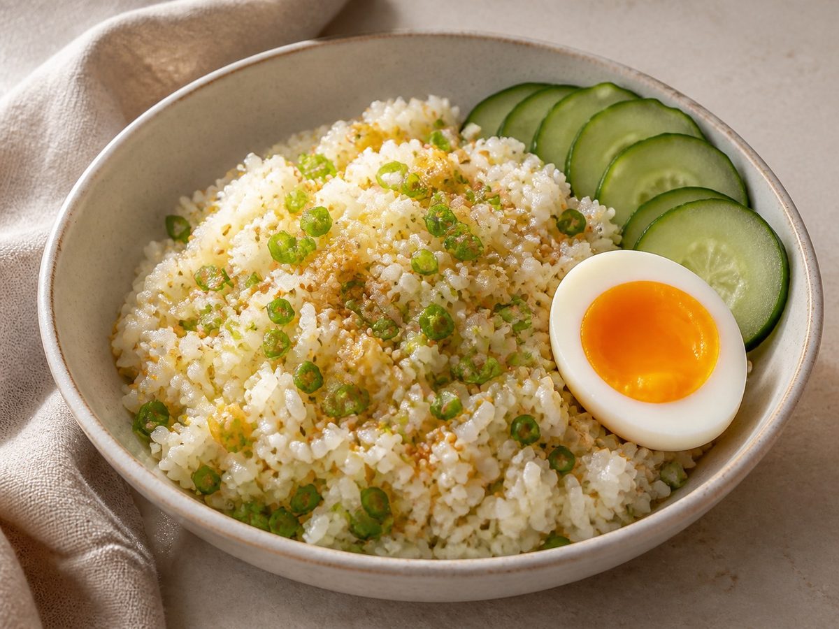 Garlic Ginger Scallion Rice