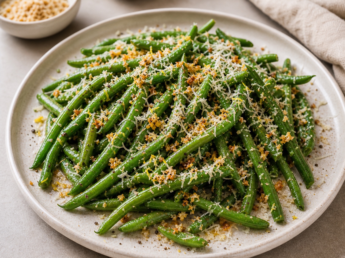 Garlic Parmesan Green Beans