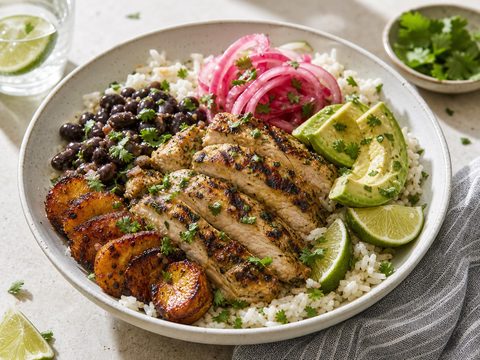 Latin Mojo Chicken Rice Bowls