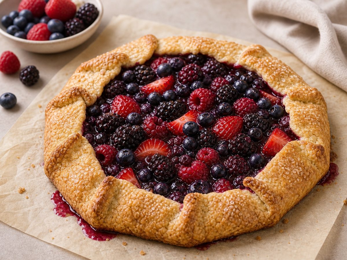 Mixed Berry Galette