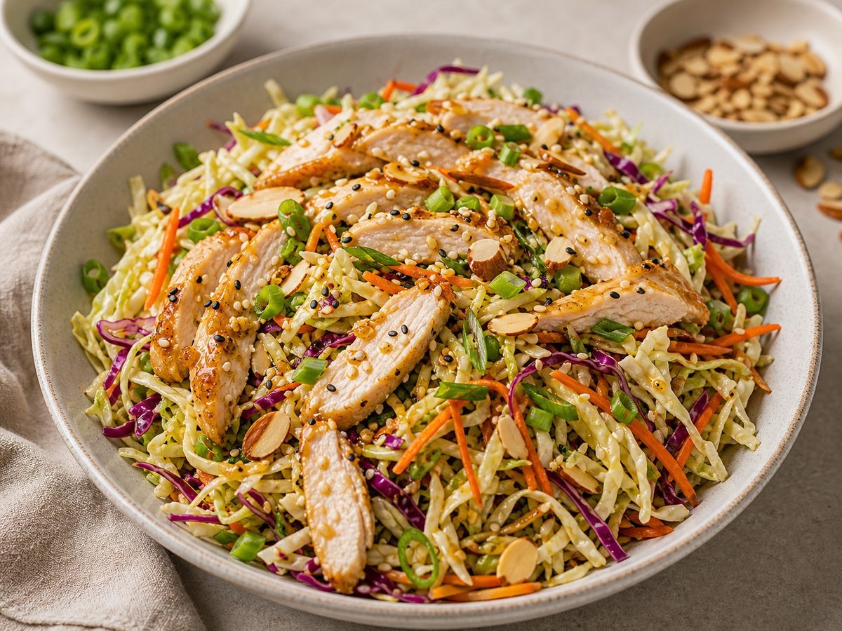 Sesame Ginger Chicken Crunch Salad