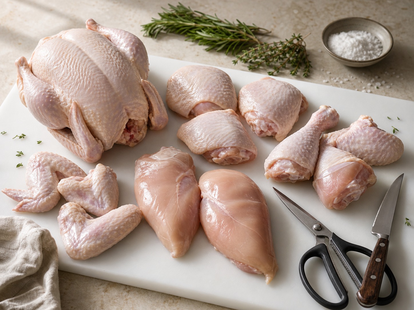 Breaking Down a Chicken for Weeknight Cooking