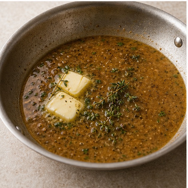 Reduction builds structure before emulsification.