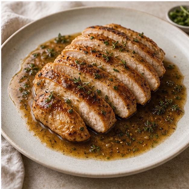 Late seasoning gives the final clarity.