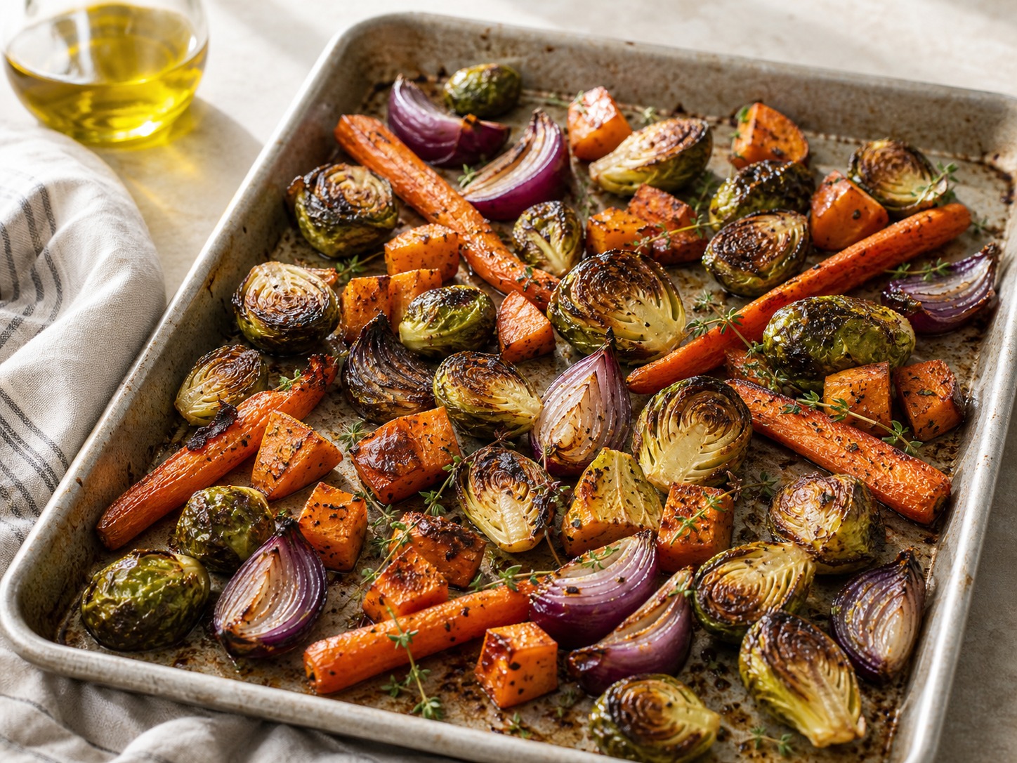 Roasting Vegetables Without Steaming Them