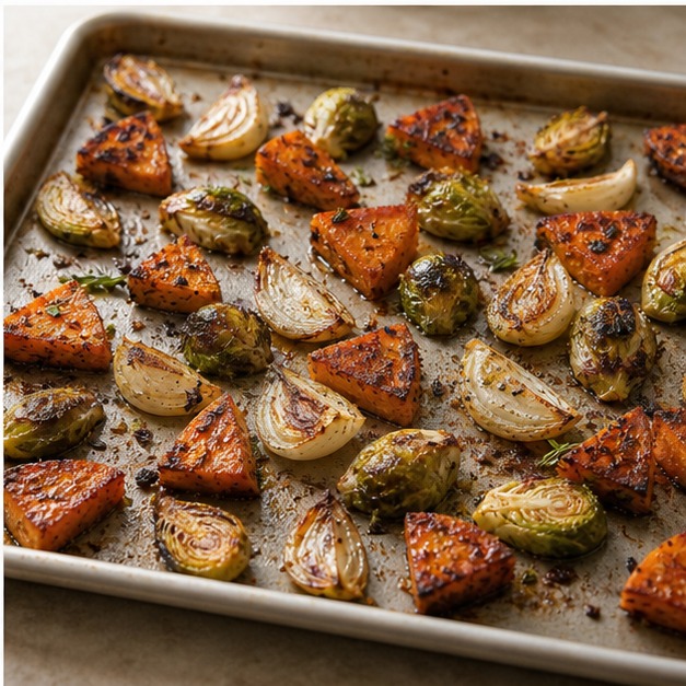 A short post-roast rest locks in texture and juiciness.